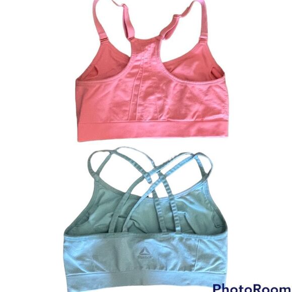 Bundle of 2 Reebok Sports Bras - Size Small - Picture 2 of 2